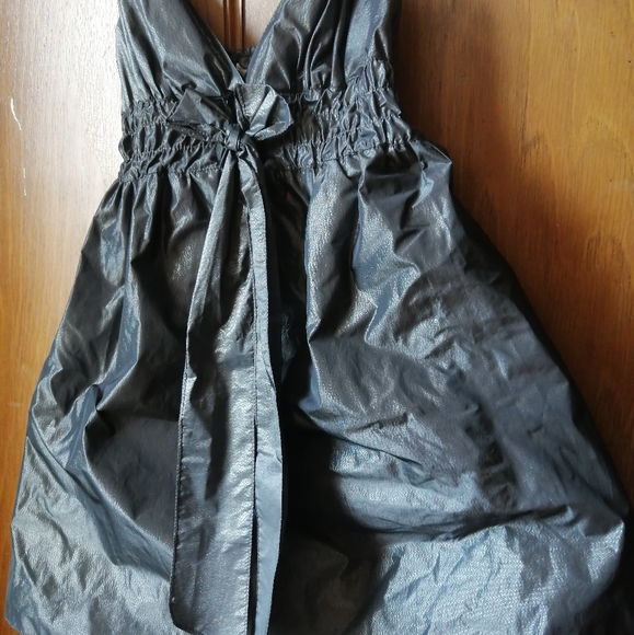 Maxx Studio Medium Gunmetal Silver baby doll dress - Picture 3 of 7